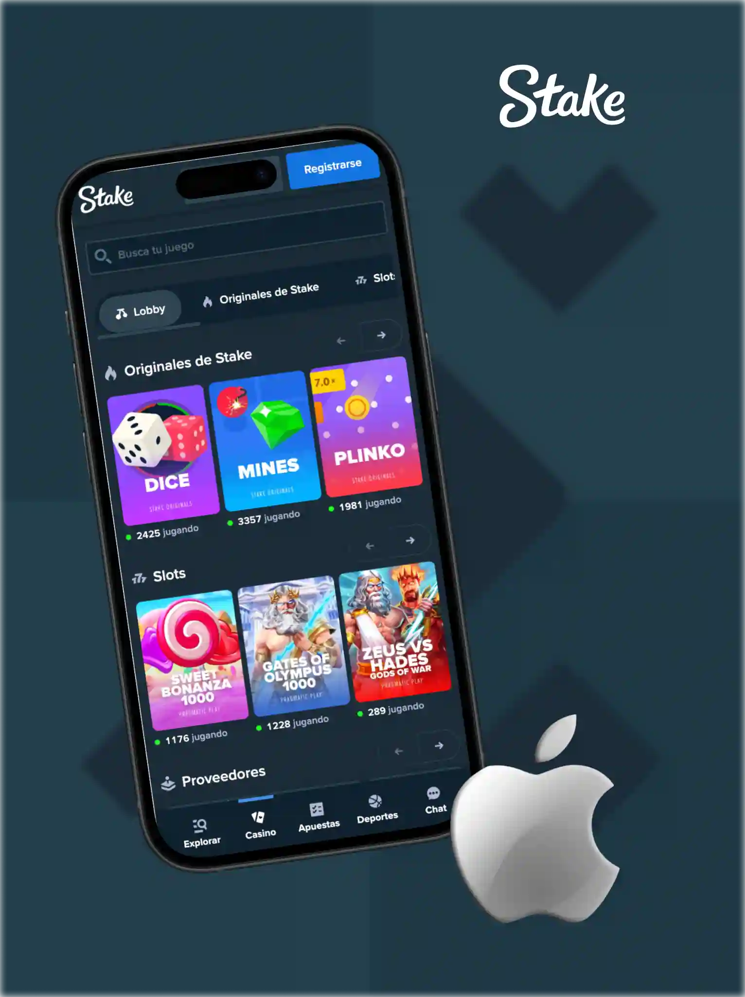 stake casino app