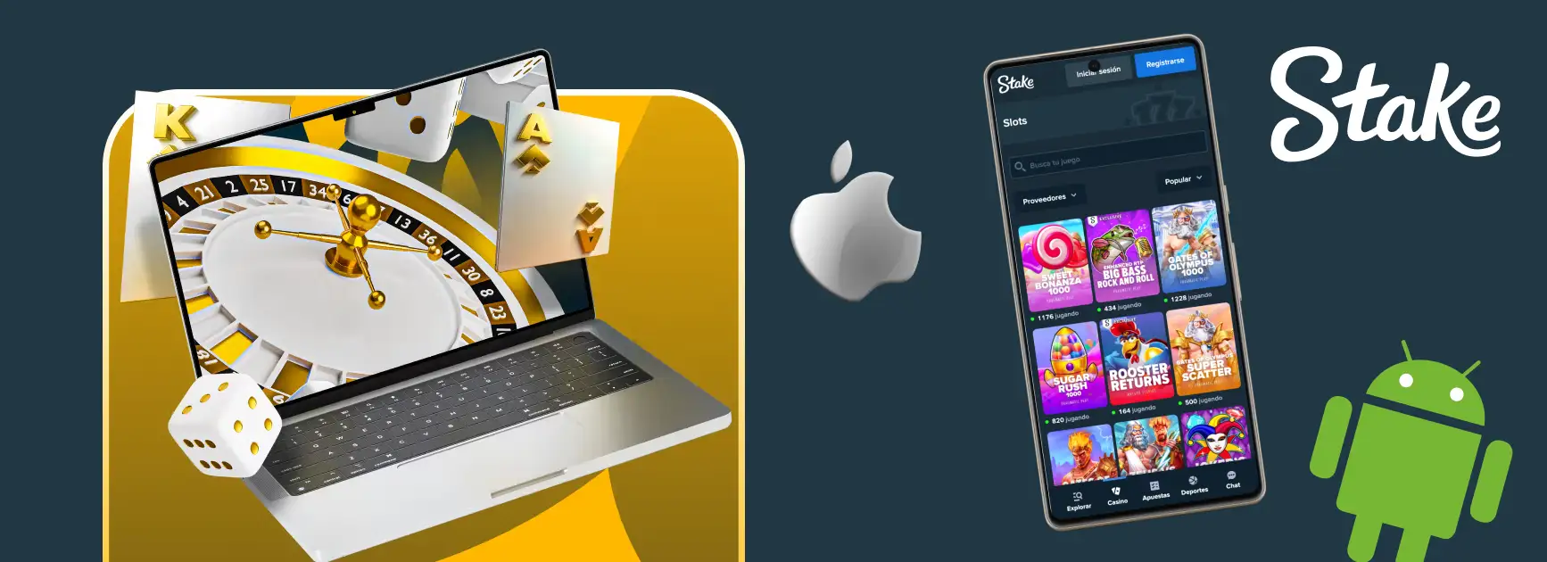 stake casino mobile