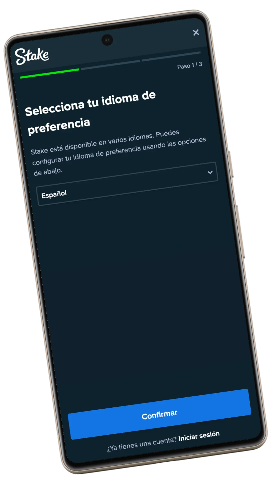stake registro