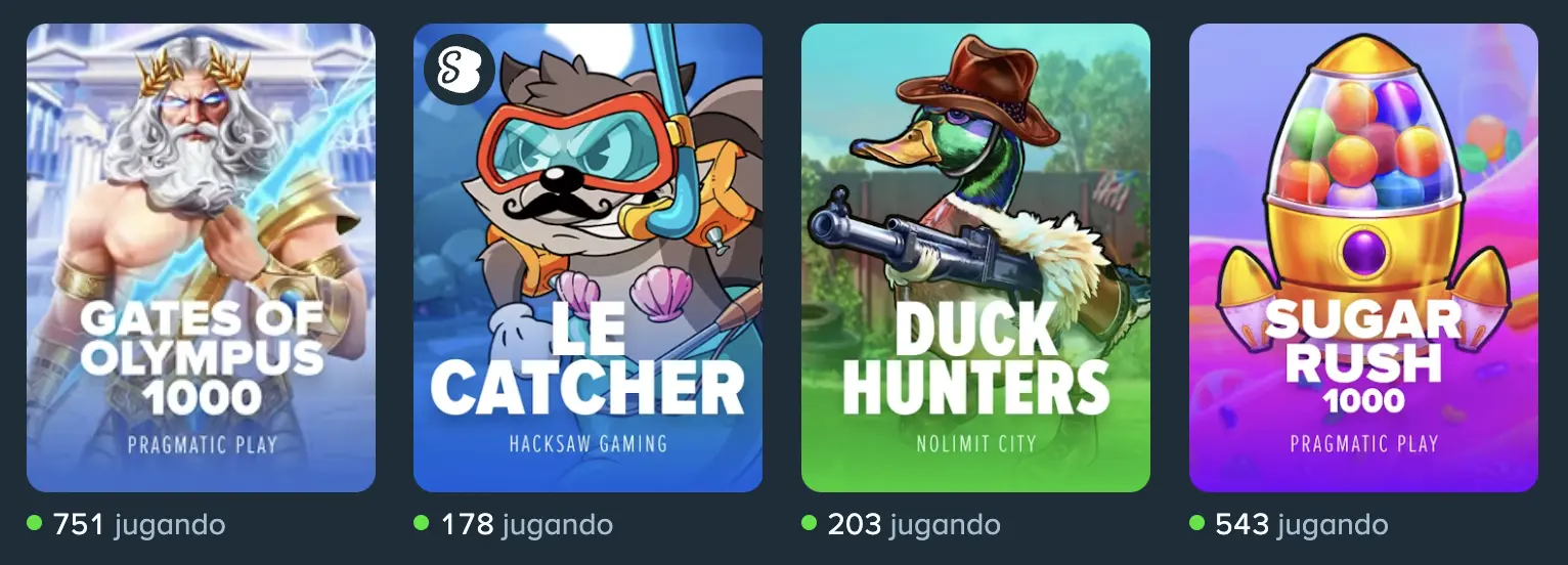 Las mejores 5 slots